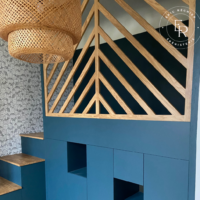 Chambre sur mesure enfant Eric Regnier ebenisterie