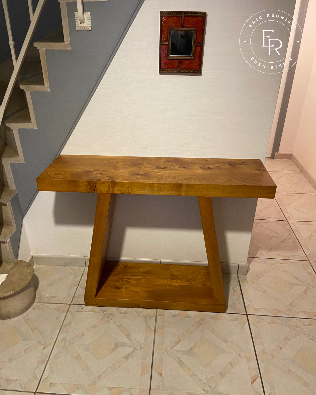 Console sur mesure - Eric regnier ebensiterie